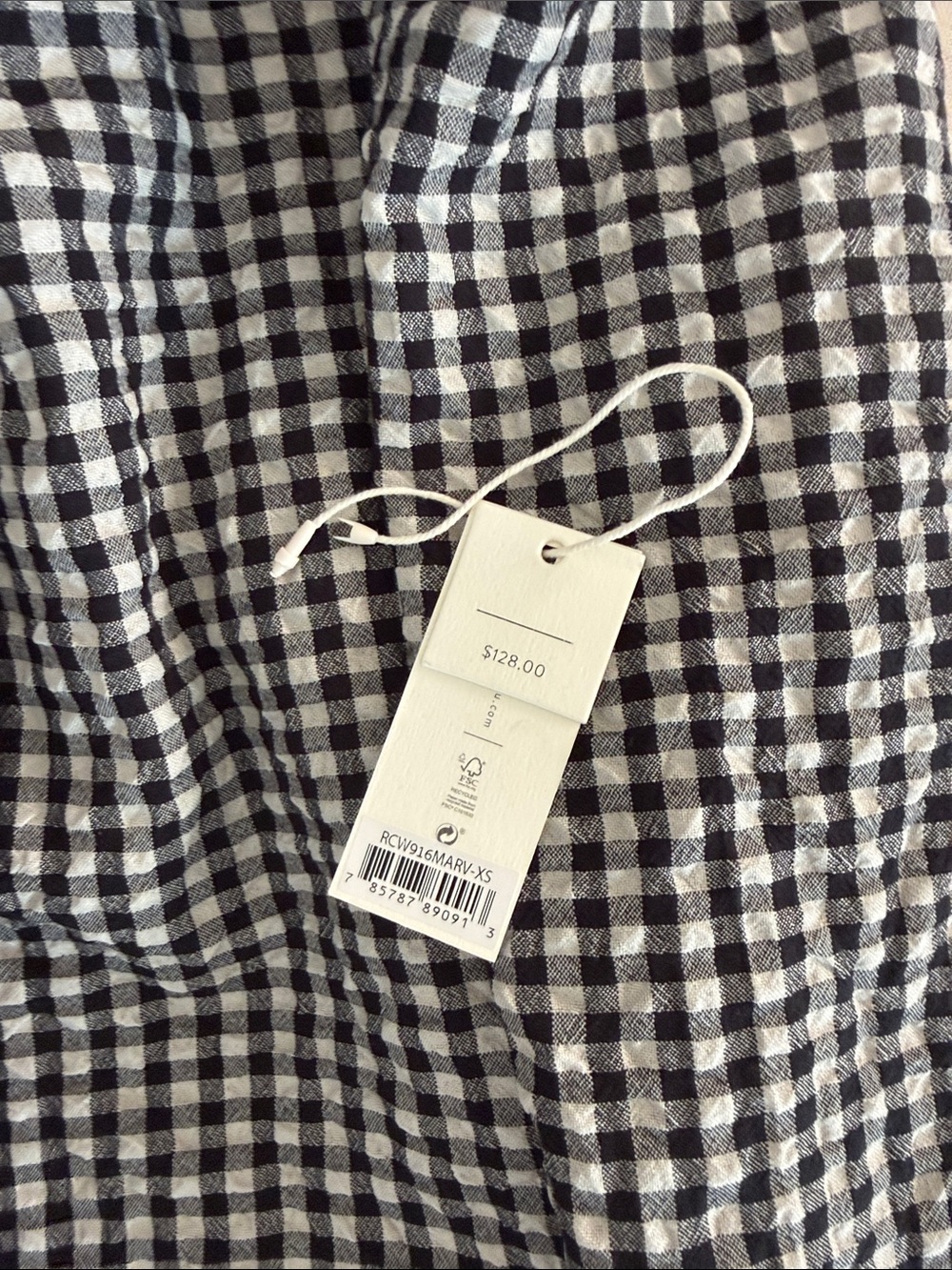 RYLEE + CRU
Women's Chrissy Dress Black Check - Picture 5 of 5